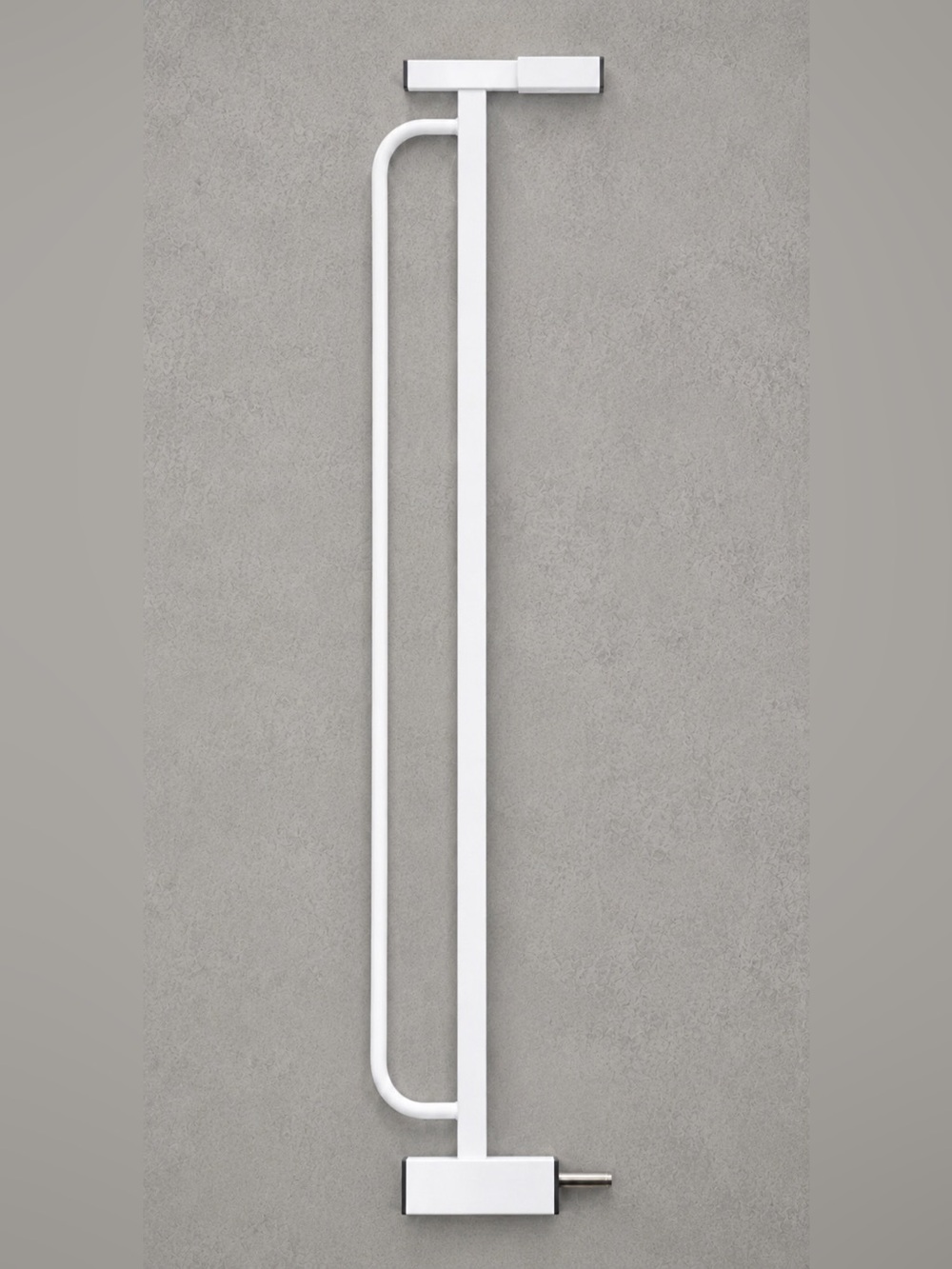 Regalo Metal Baby Gate Extender 30” Tall x 4” White Baby Gates Extension Kit
